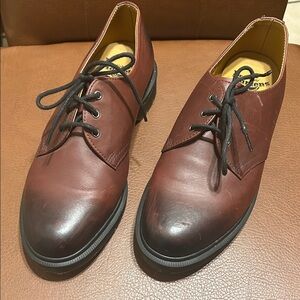 Dr. Martens Dark Brown Leather Oxfords